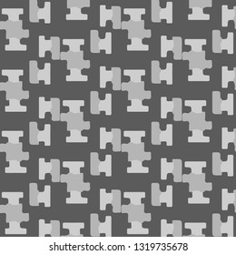 Abstract vector monochrome background. Halftone illustration pattern