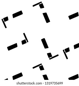 Abstract vector monochrome background. Halftone illustration pattern