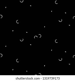 Abstract vector monochrome background. Halftone illustration pattern