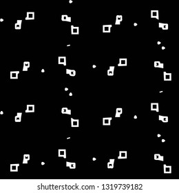 Abstract vector monochrome background. Halftone illustration pattern