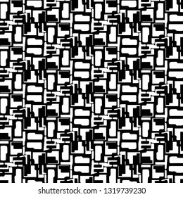 Abstract vector monochrome background. Halftone illustration pattern