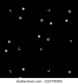 Abstract vector monochrome background. Halftone illustration pattern