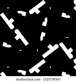 Abstract vector monochrome background. Halftone illustration pattern