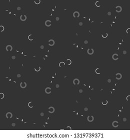 Abstract vector monochrome background. Halftone illustration pattern