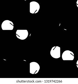 Abstract vector monochrome background. Halftone illustration pattern