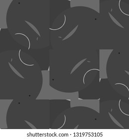 Abstract vector monochrome background. Halftone illustration pattern