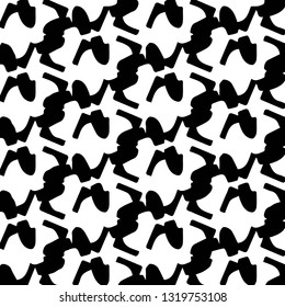 Abstract vector monochrome background. Halftone illustration pattern
