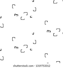 Abstract vector monochrome background. Halftone illustration pattern