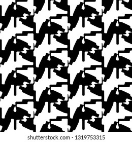 Abstract vector monochrome background. Halftone illustration pattern