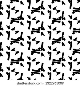 Abstract vector monochrome background. Halftone illustration pattern