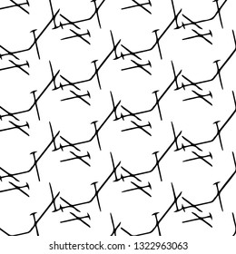 Abstract vector monochrome background. Halftone illustration pattern