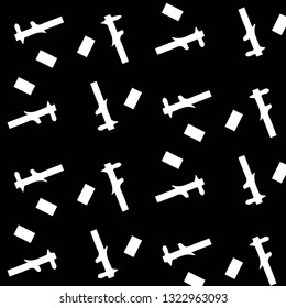 Abstract vector monochrome background. Halftone illustration pattern