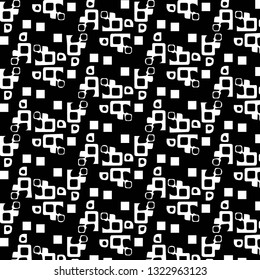 Abstract vector monochrome background. Halftone illustration pattern