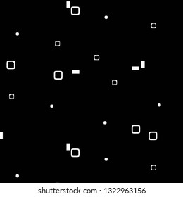 Abstract vector monochrome background. Halftone illustration pattern