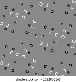 Abstract vector monochrome background. Halftone illustration pattern