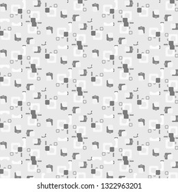 Abstract vector monochrome background. Halftone illustration pattern