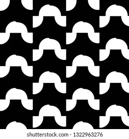 Abstract vector monochrome background. Halftone illustration pattern