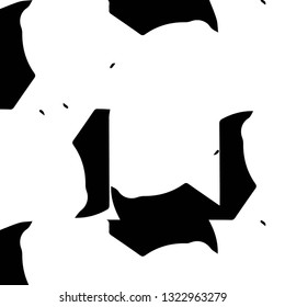 Abstract vector monochrome background. Halftone illustration pattern