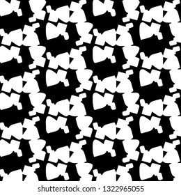 Abstract vector monochrome background. Halftone illustration pattern