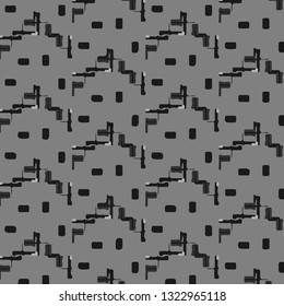 Abstract vector monochrome background. Halftone illustration pattern