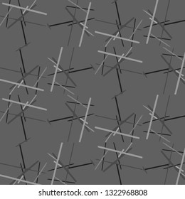 Abstract vector monochrome background. Halftone illustration pattern