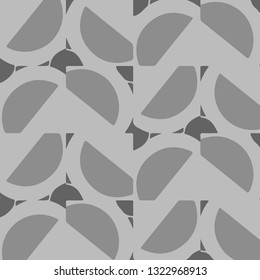 Abstract vector monochrome background. Halftone illustration pattern