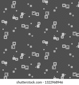 Abstract vector monochrome background. Halftone illustration pattern