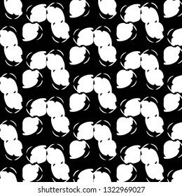Abstract vector monochrome background. Halftone illustration pattern