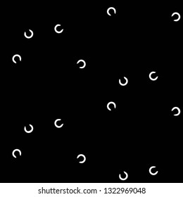 Abstract vector monochrome background. Halftone illustration pattern