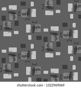 Abstract vector monochrome background. Halftone illustration pattern