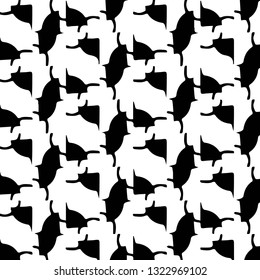 Abstract vector monochrome background. Halftone illustration pattern