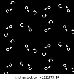 Abstract vector monochrome background. Halftone illustration pattern