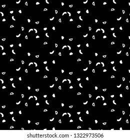 Abstract vector monochrome background. Halftone illustration pattern