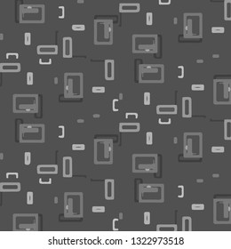 Abstract vector monochrome background. Halftone illustration pattern