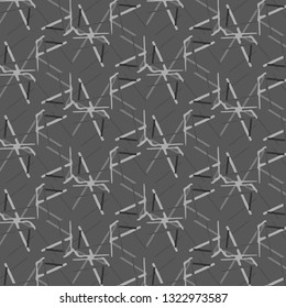 Abstract vector monochrome background. Halftone illustration pattern