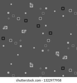 Abstract vector monochrome background. Halftone illustration pattern