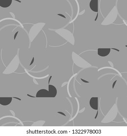 Abstract vector monochrome background. Halftone illustration pattern