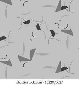 Abstract vector monochrome background. Halftone illustration pattern