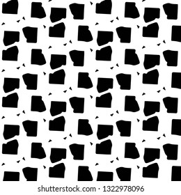 Abstract vector monochrome background. Halftone illustration pattern