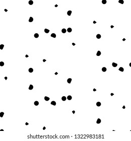 Abstract vector monochrome background. Halftone illustration pattern