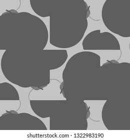 Abstract vector monochrome background. Halftone illustration pattern