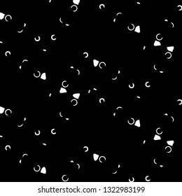 Abstract vector monochrome background. Halftone illustration pattern
