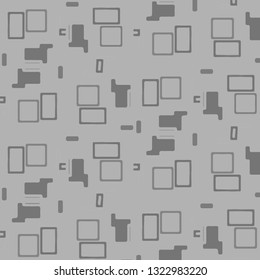 Abstract vector monochrome background. Halftone illustration pattern