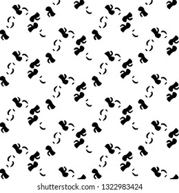 Abstract vector monochrome background. Halftone illustration pattern