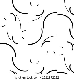 Abstract vector monochrome background. Halftone illustration pattern