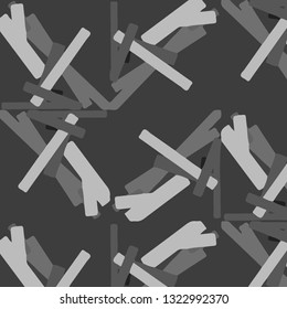 Abstract vector monochrome background. Halftone illustration pattern