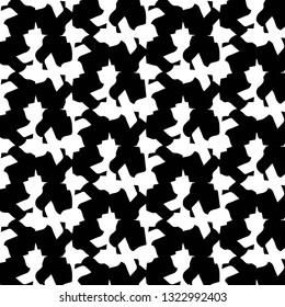 Abstract vector monochrome background. Halftone illustration pattern