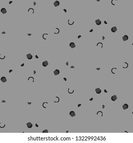 Abstract vector monochrome background. Halftone illustration pattern