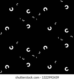 Abstract vector monochrome background. Halftone illustration pattern