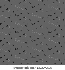 Abstract vector monochrome background. Halftone illustration pattern